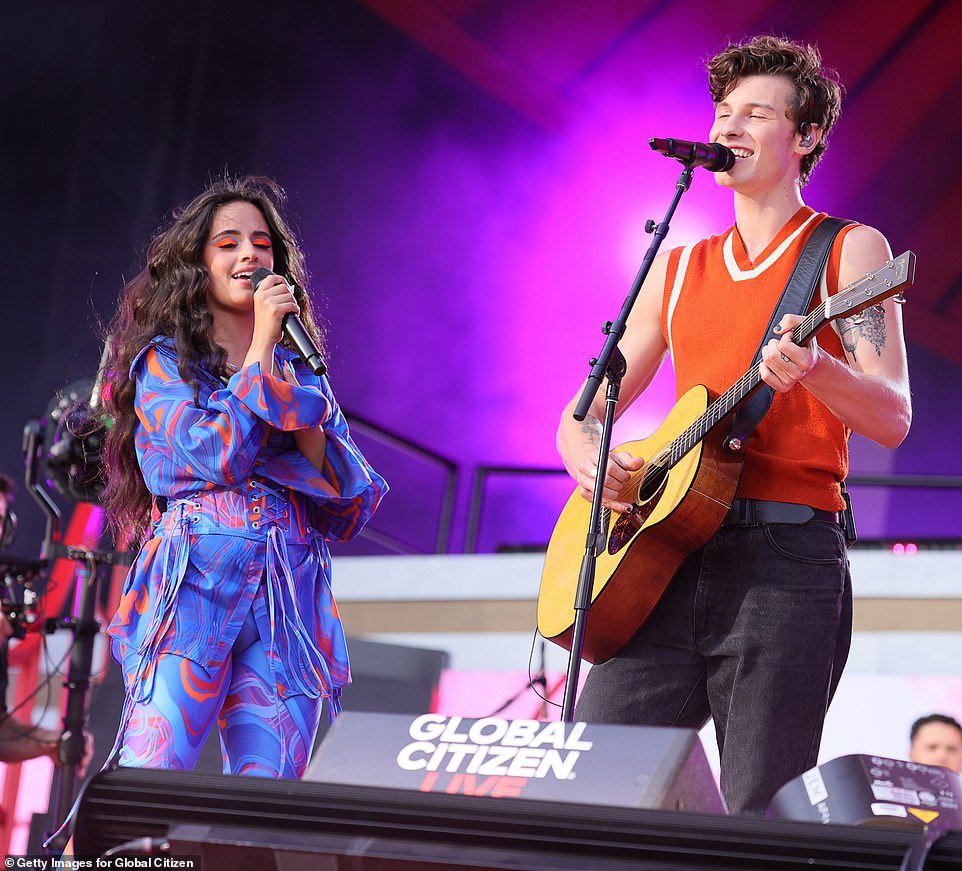 Camila Cabello And Shawn Mendes Performed Their Hit Duet Senorita At The Global Citizen Live Festival Opera News