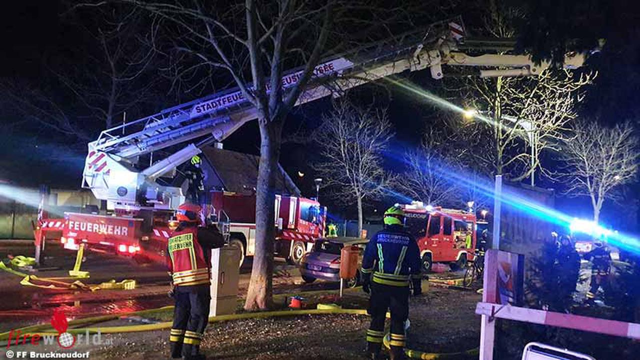 Bgld: Verletzte bei Wohnungsbrand in Mehrfamilienhaus in Bruckneudorf