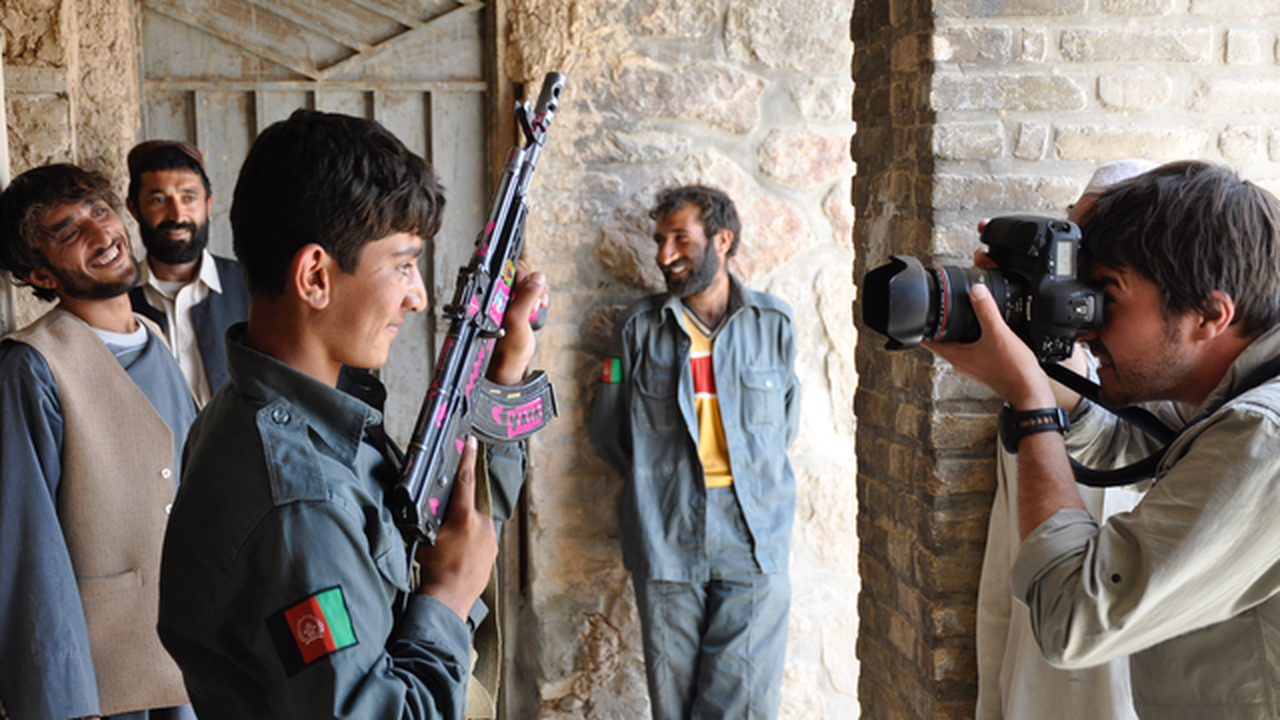 'I see the AK-47 as a blank canvas', former soldier turned artist captures his memories of Afghanistan