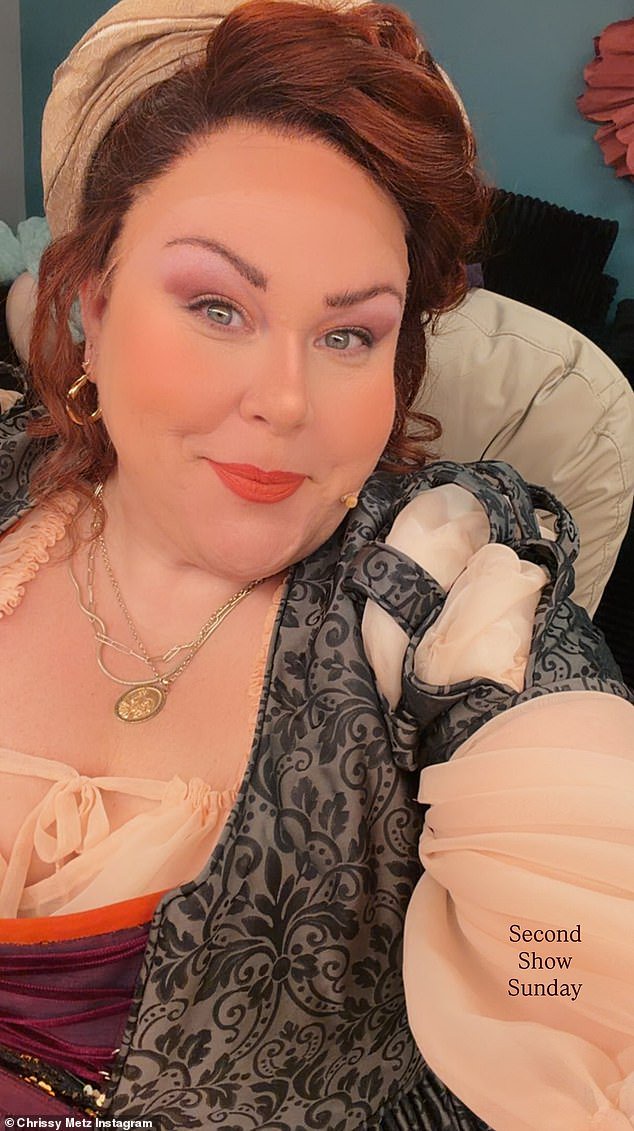 In addition to helping ease concerns about her knees, Metz also said that taking a GLP-1 helped her perform eight Broadway shows a week as Angelique in & Juliet