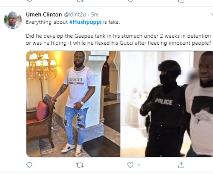 Nigerians react to Hushpuppi and Woodberry