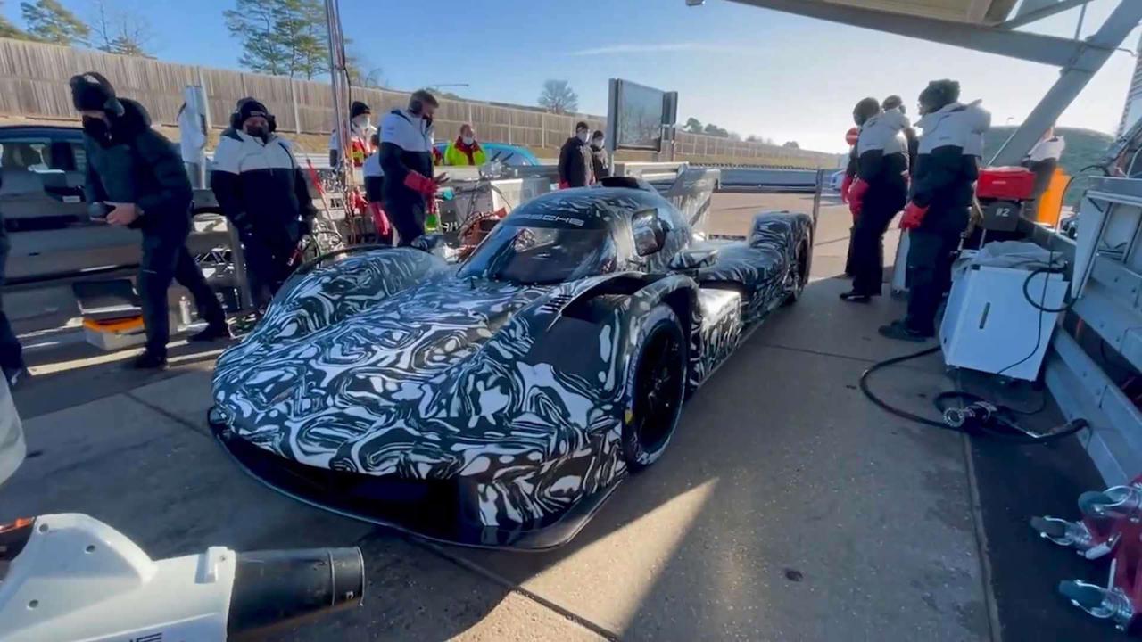 2023 Porsche LMDh Prototype Hits The Track For The First Time