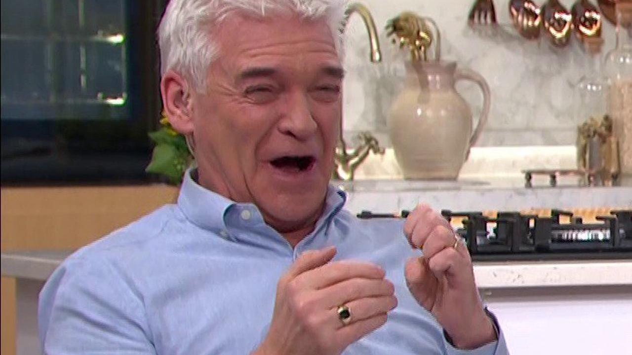 This Morning’s Phillip Schofield apologises for laughing at guest with bizarre custard phobia as she retches in horror