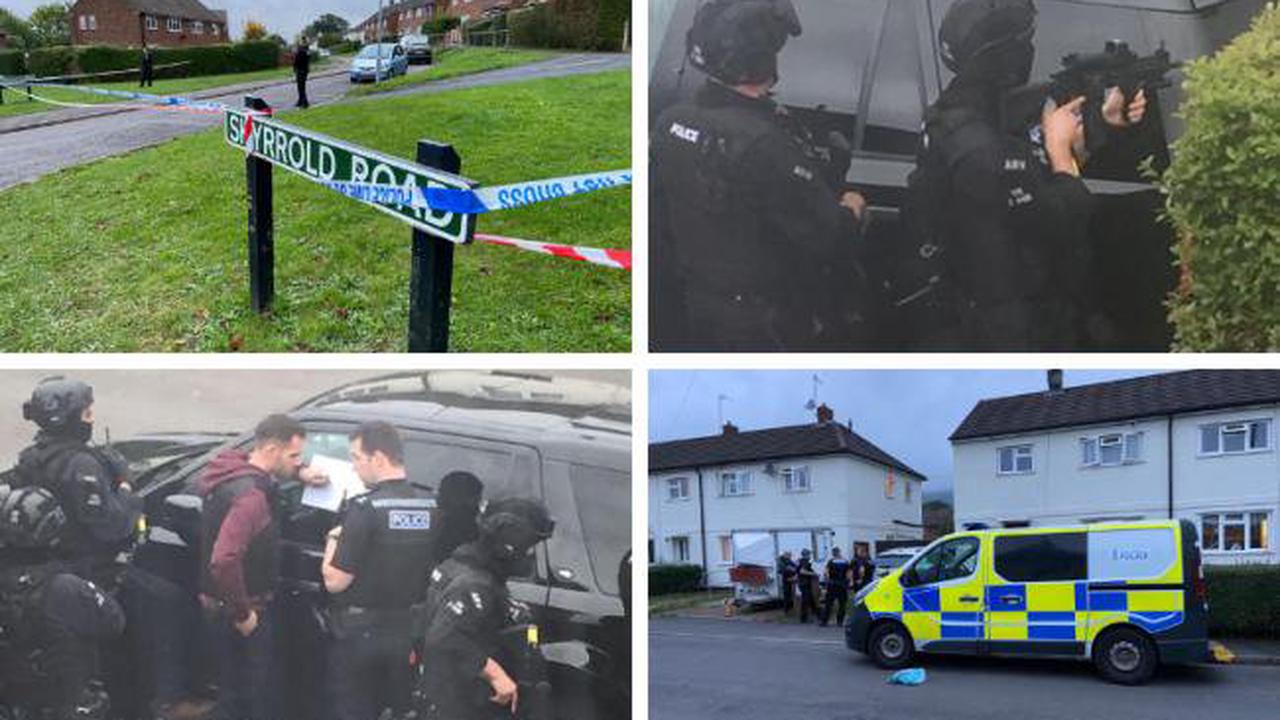 Dramatic video and pictures emerge of armed police siege