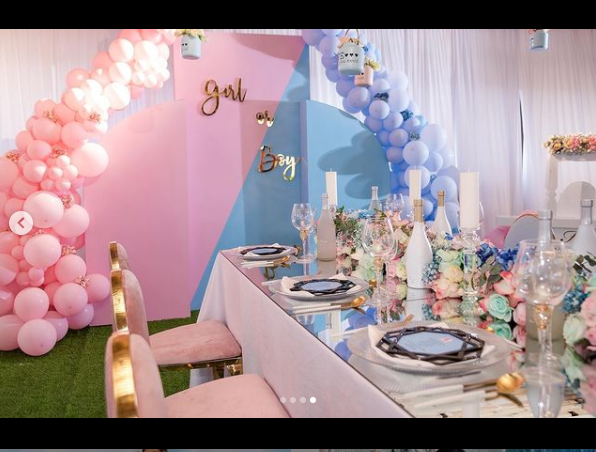 Pregnant Vera Sidika shares photos from her all-white gender reveal party.?