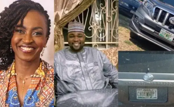 Kate Henshaw mocks Kano 'Chief Whip' over 'Chip Whip' number plate, says its what you get for not paying attention to quality education lindaikejisblog