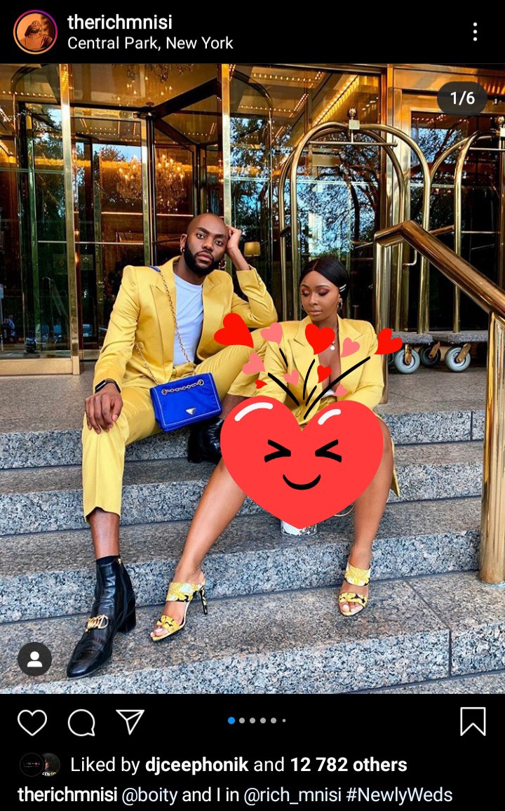 A Look At Boity And Rich Mnisi S Lives Together See Pictures Opera News