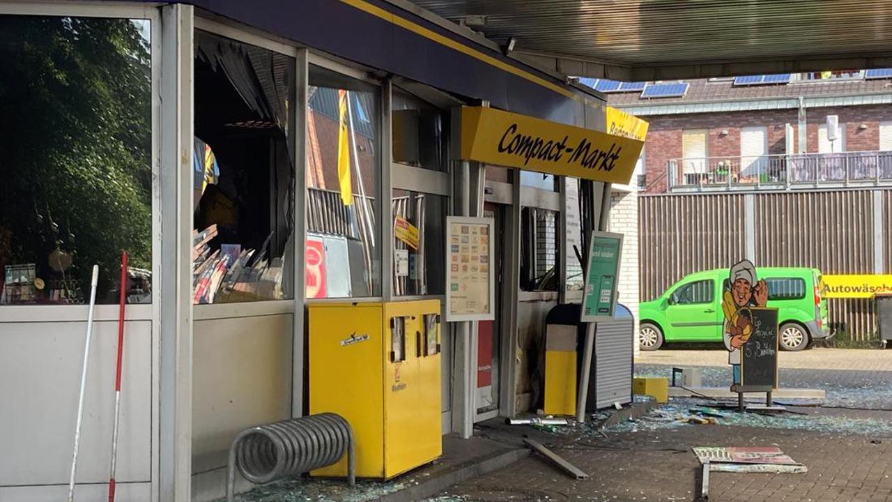 Wieder Geldautomat in NRW gesprengt: Auto aus Niederlanden gestohlen