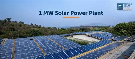 1 MW Solar Power Plant India: Price, Specifications & More