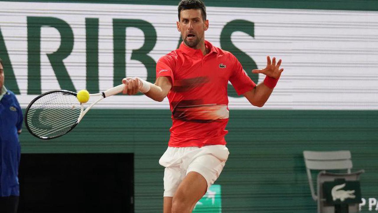 Roland Garros: Novak Djokovic folgt Rafael Nadal und Carlos Alcaraz in die 2. Runde