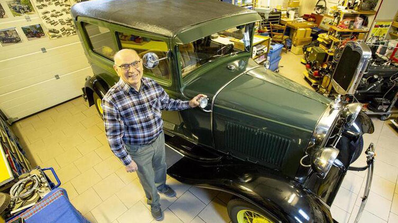 Ro­den­bach Old­ti­mer: Alois Stras­ser fährt einen Ford A aus dem Jahr 1930