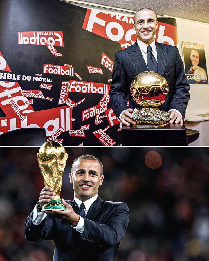 Fabio Cannavaro Turns 50 Today And He Is Still The Last Defender To Win The Ballon d'Or