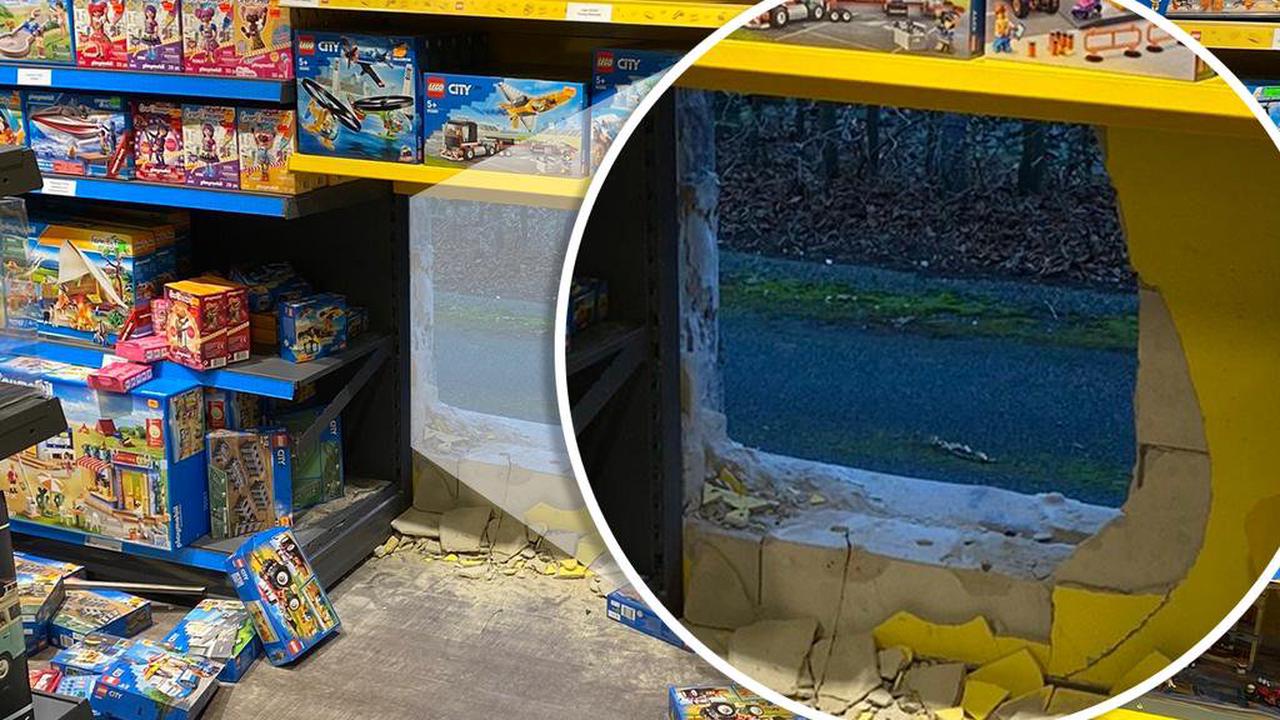 Durch Loch in der Wand: Lego-Räuber stehlen Steine in Wert von 35.000 Euro
