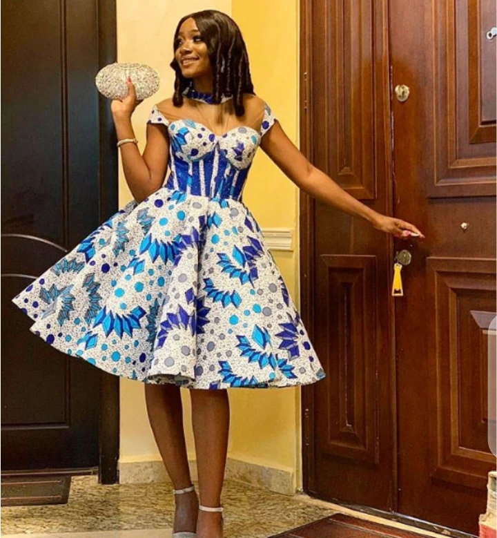 Trendy Ankara Gowns that Will Grab Your Man's Attention