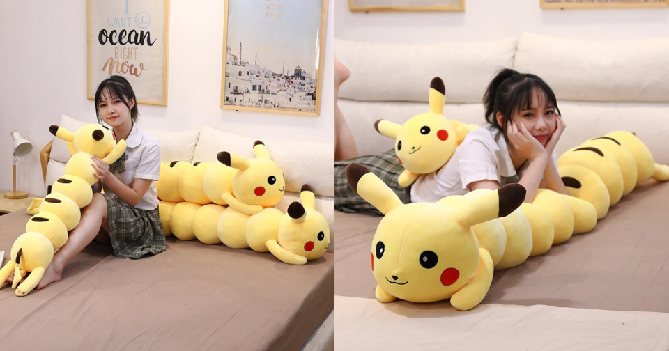 pikachu centipede plush