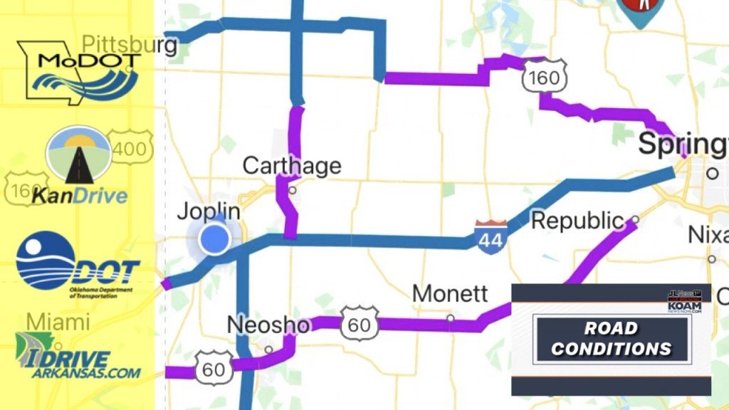 Iowa Road Conditions Color Map Road Conditions: Cannot Travel Posted Speed Limit On These Roads - Opera  News
