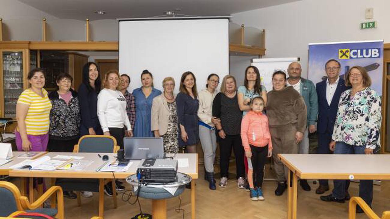 Deutschkurs für ukrainische Flüchtlinge in Waidhofen/Thaya