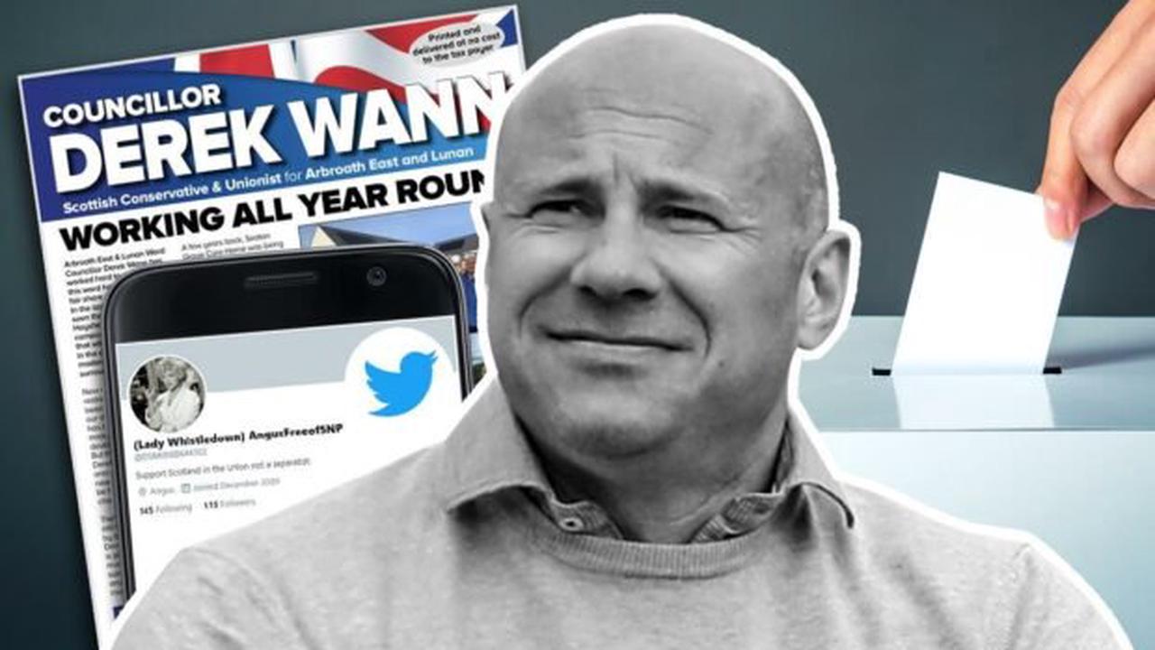 Shock as Twitter troll Angus councillor Derek Wann takes up opposition leader’s role