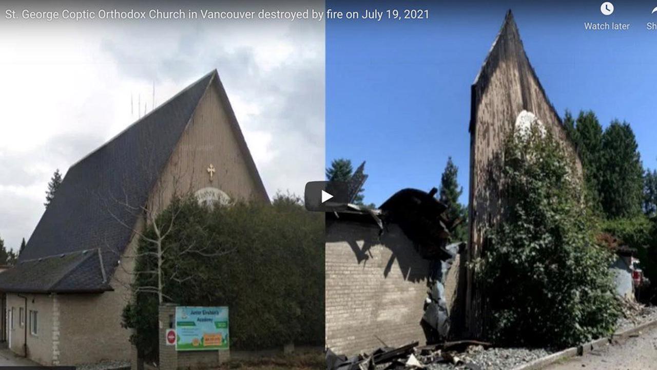 Surrey Mounties charge woman with arson following church burning