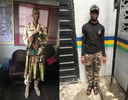 Soldiers who fled from military operations