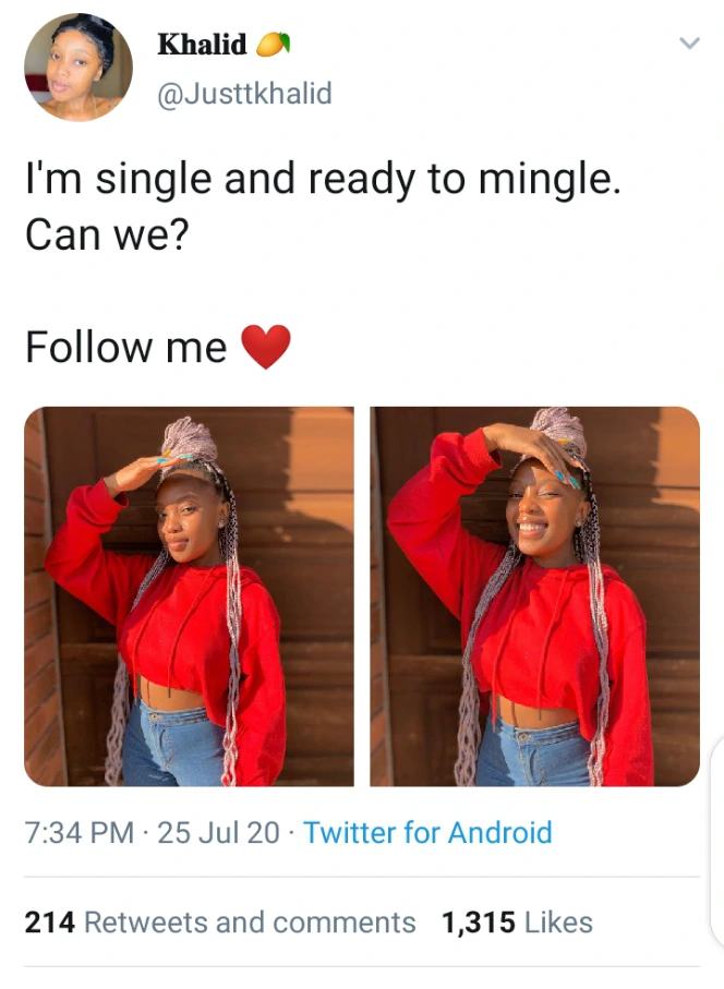 I am single and ready to mingle - lady cries out, shares cute photos