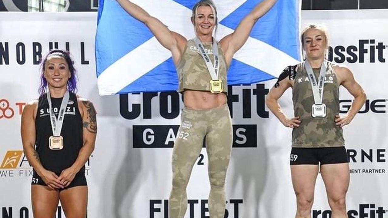 Lanarkshire working mum-of-two crowned 'fittest woman on earth' in CrossFit comp