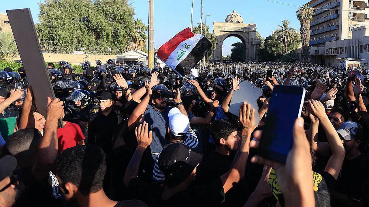 In Bagdad stürmen Demonstranten Parlament