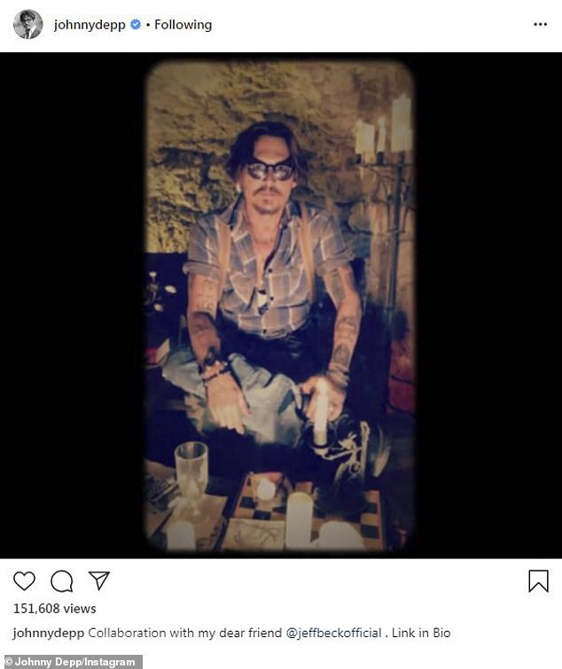 Covering a lot of ground: The 56-year-old actor made the 8 minute and 16 second long post on Thursday morning, and used it to address the coronavirus pandemic, as well as to seemingly hint at his long-running conflict with ex Amber Heard