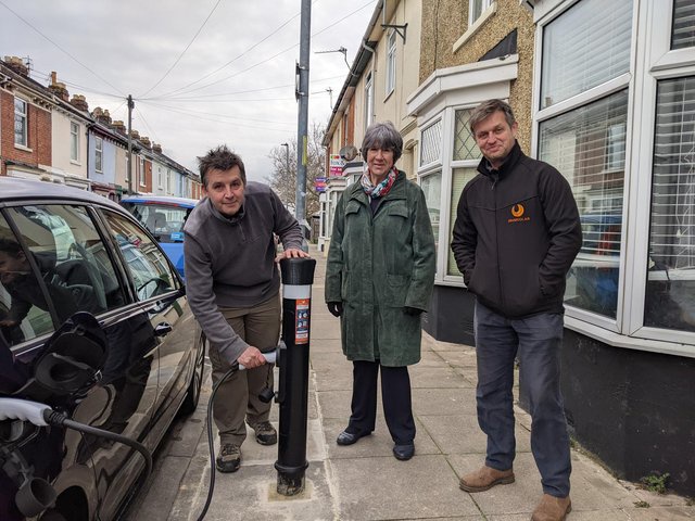 Dozens of new electric vehicle charging points installed in Portsmouth