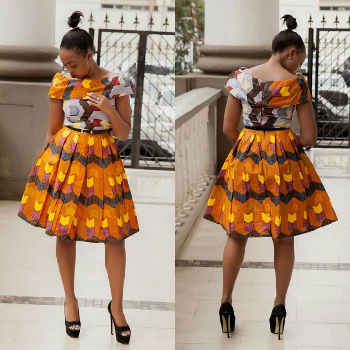 2020 Latest Ankara Short Gown Styles For Beautiful African Woman