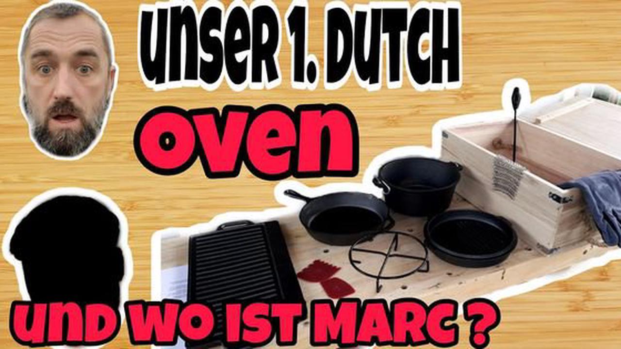 Echtwerk Dutch Oven 7-teiliges Gusseisen Grillset für 69,99€ (statt 90€)