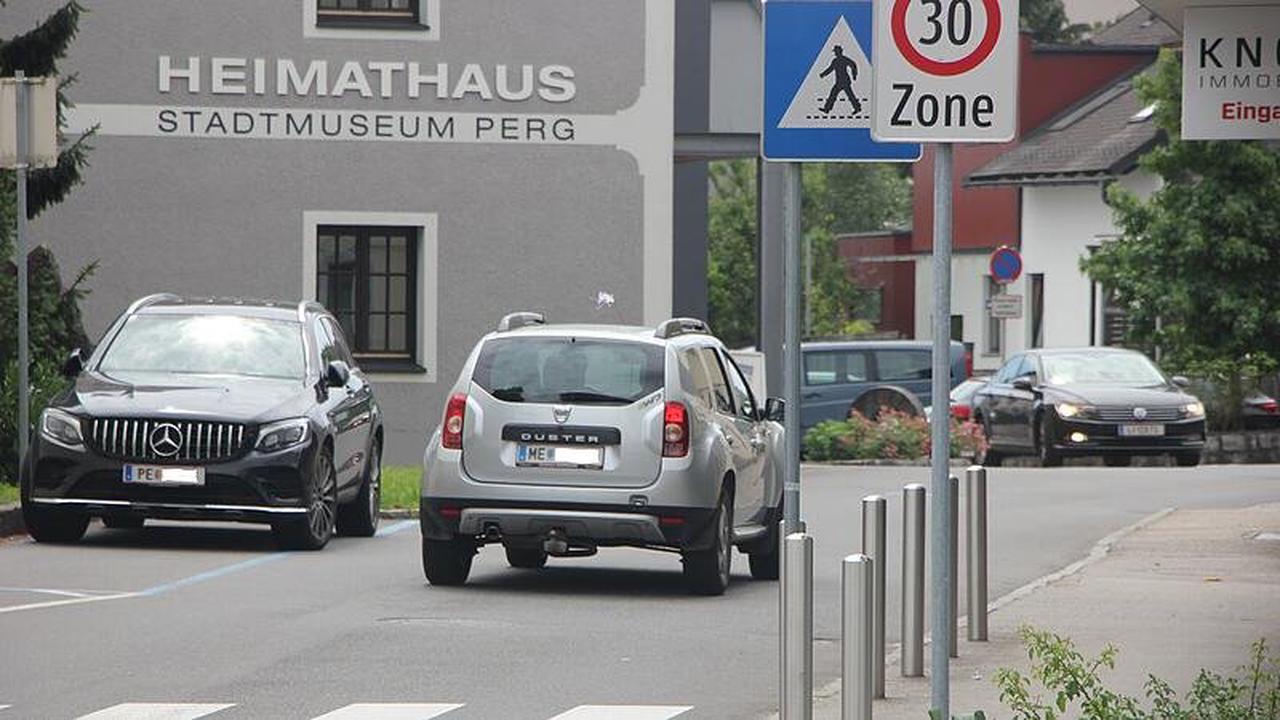 Stadtgemeinde Perg wandelt sämtliche Wohnstraßen in Tempo-30-Zonen um