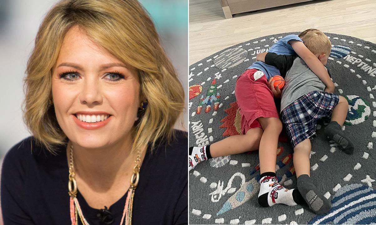 Pregnant Dylan Dreyer unveils son's incredible new bedroom feature with  hilarious photo - Opera News
