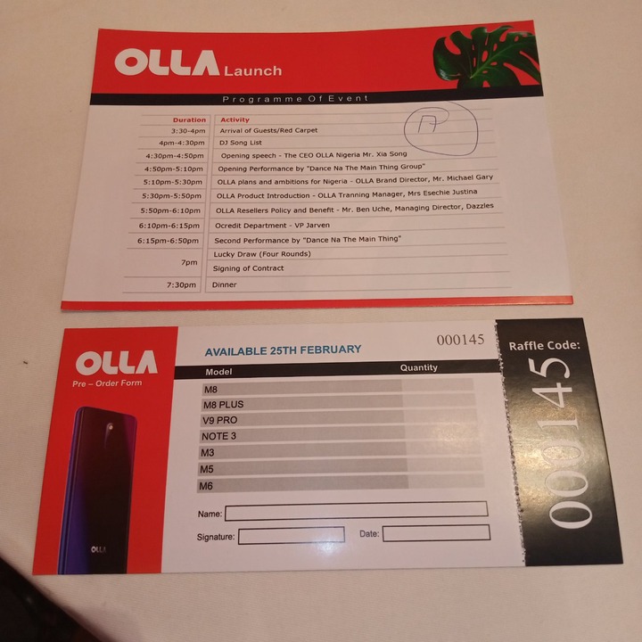 OLLA smartphones