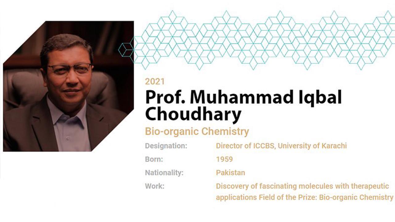 KU professor Dr Iqbal Choudhary honoured with top Muslim world science award