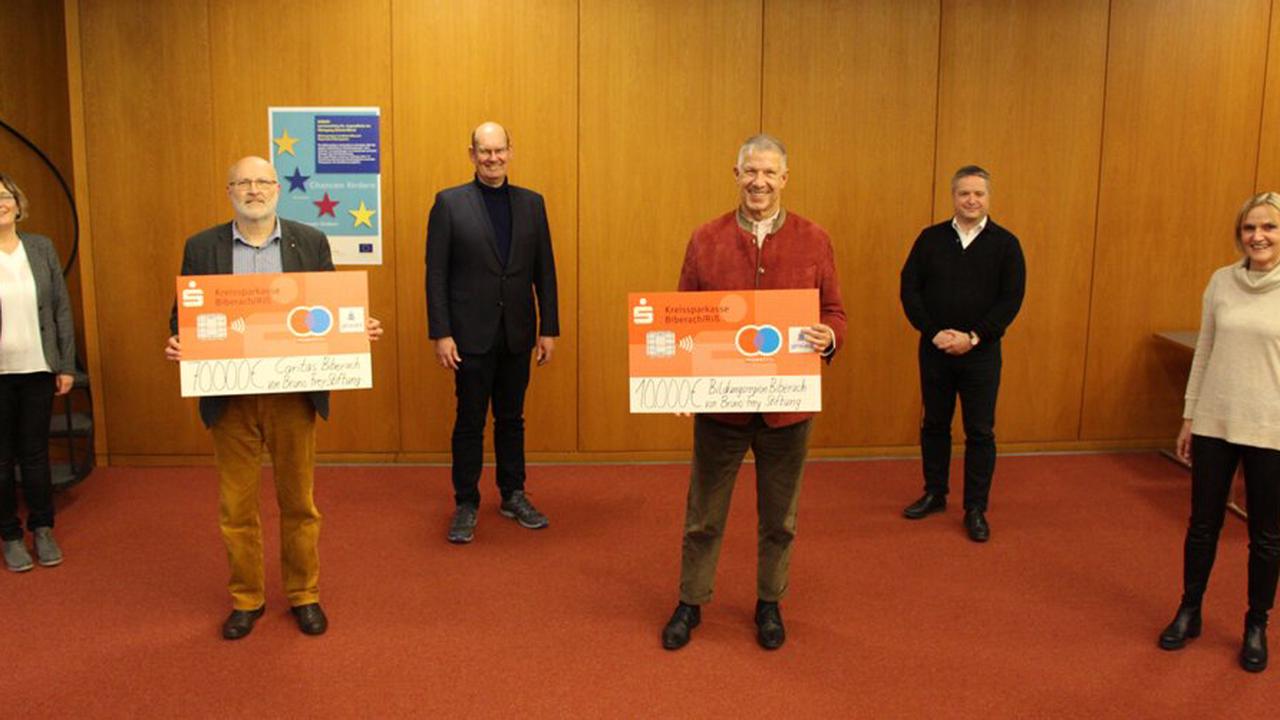 Bruno-Frey-Stiftung fördert Projekte der Bildungsregion Landkreis Biberach und der Caritas mit 80.000 Euro