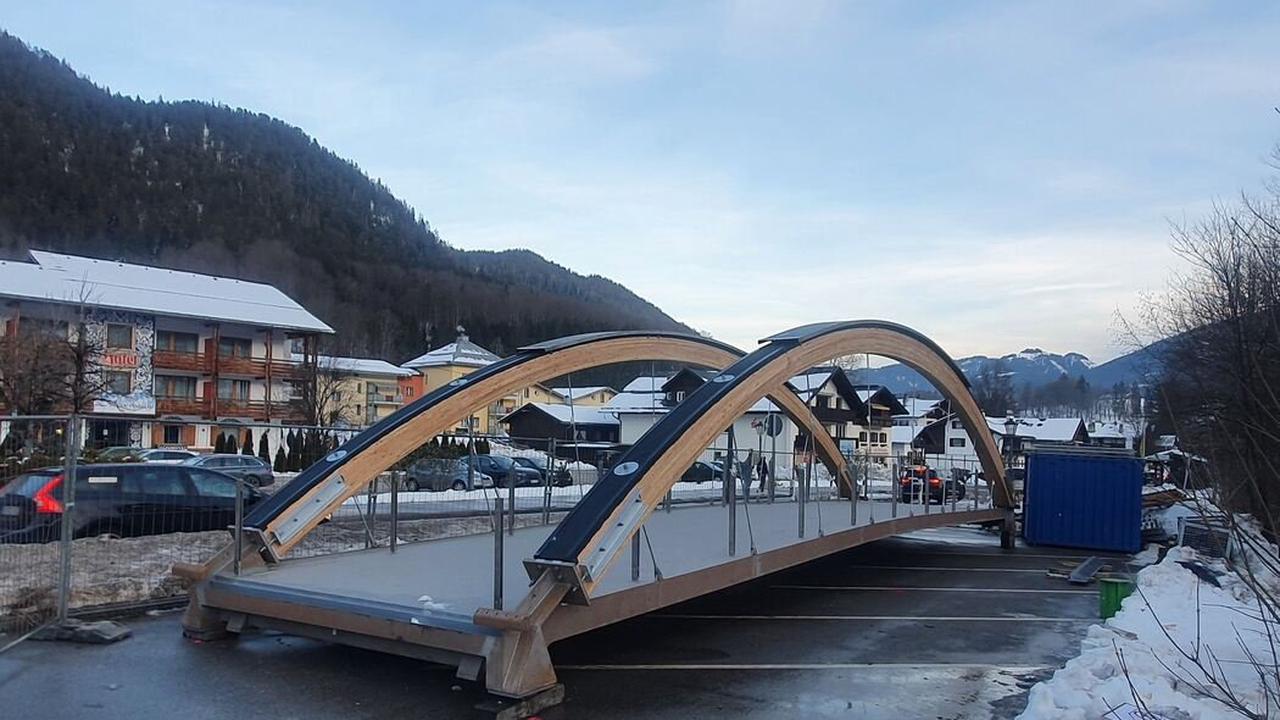 Neue Brücke für Bischofswiesen