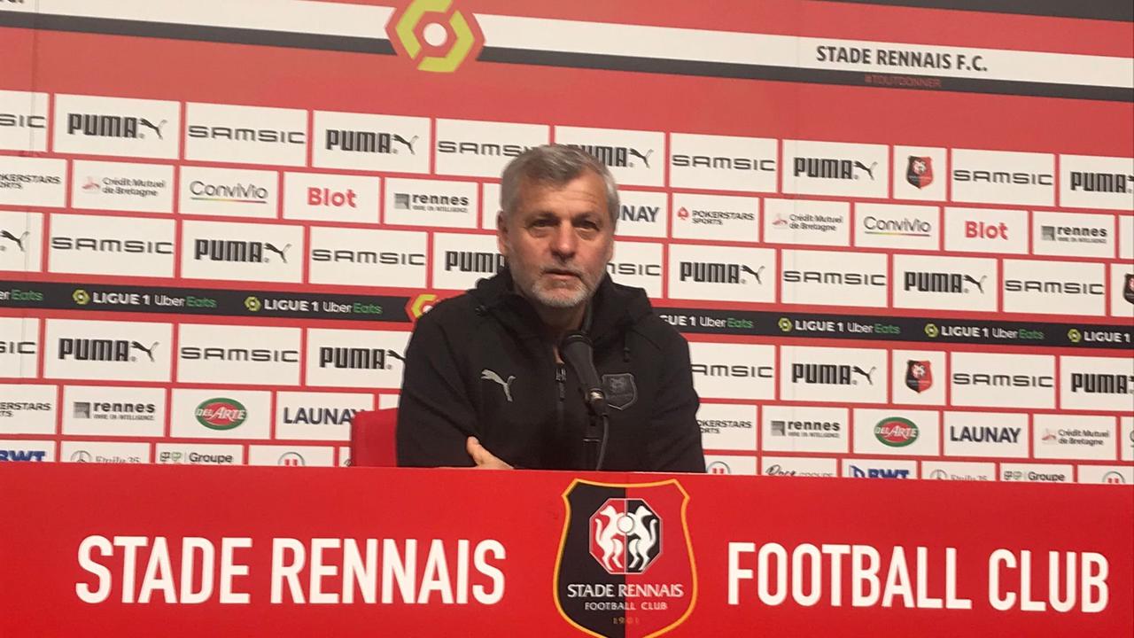Lille - Stade rennais / Genesio : « Soulagement, joie et fierté d’atteindre l’objectif »