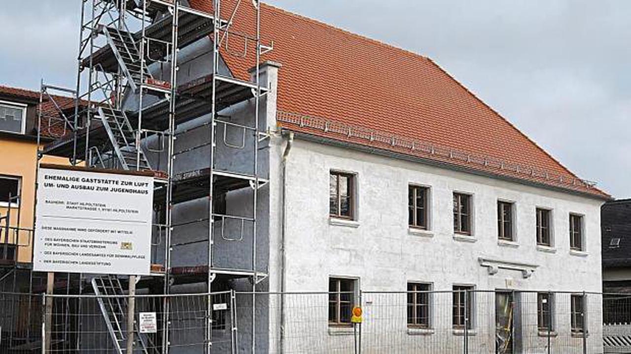 Alte "Lüftn" wird modernes Jugendhaus - Besuch auf der Baustelle