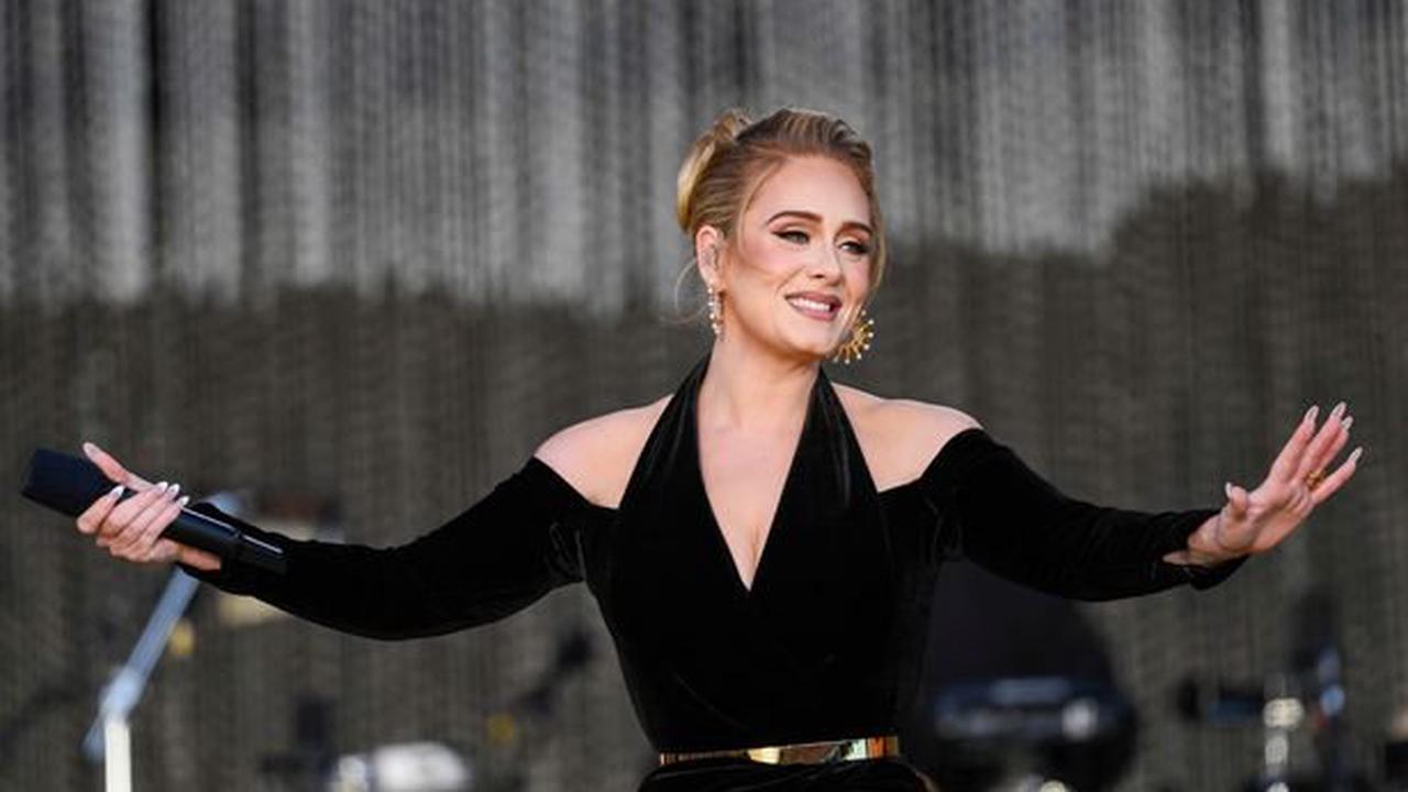 Adele at Hyde Park: Ex-husband Simon Konecki and boyfriend Rich Paul hang out as they watch singer perform