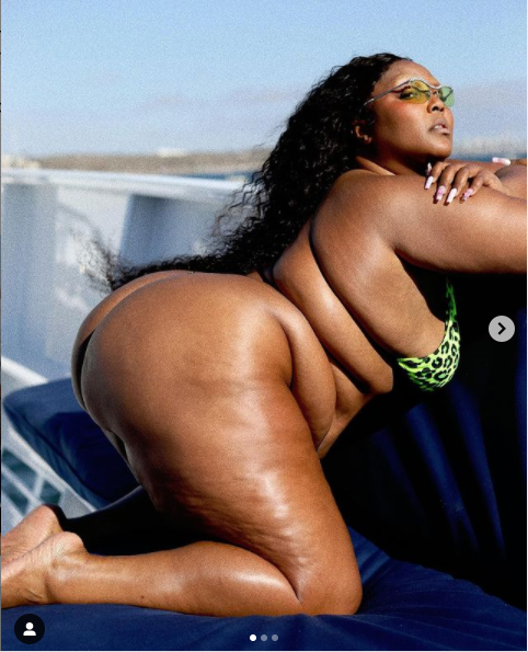 Singer Lizzo showcases her eye-popping assets in skimpy bikini (photos)