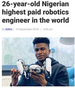 highest paid robotics engineer in the world