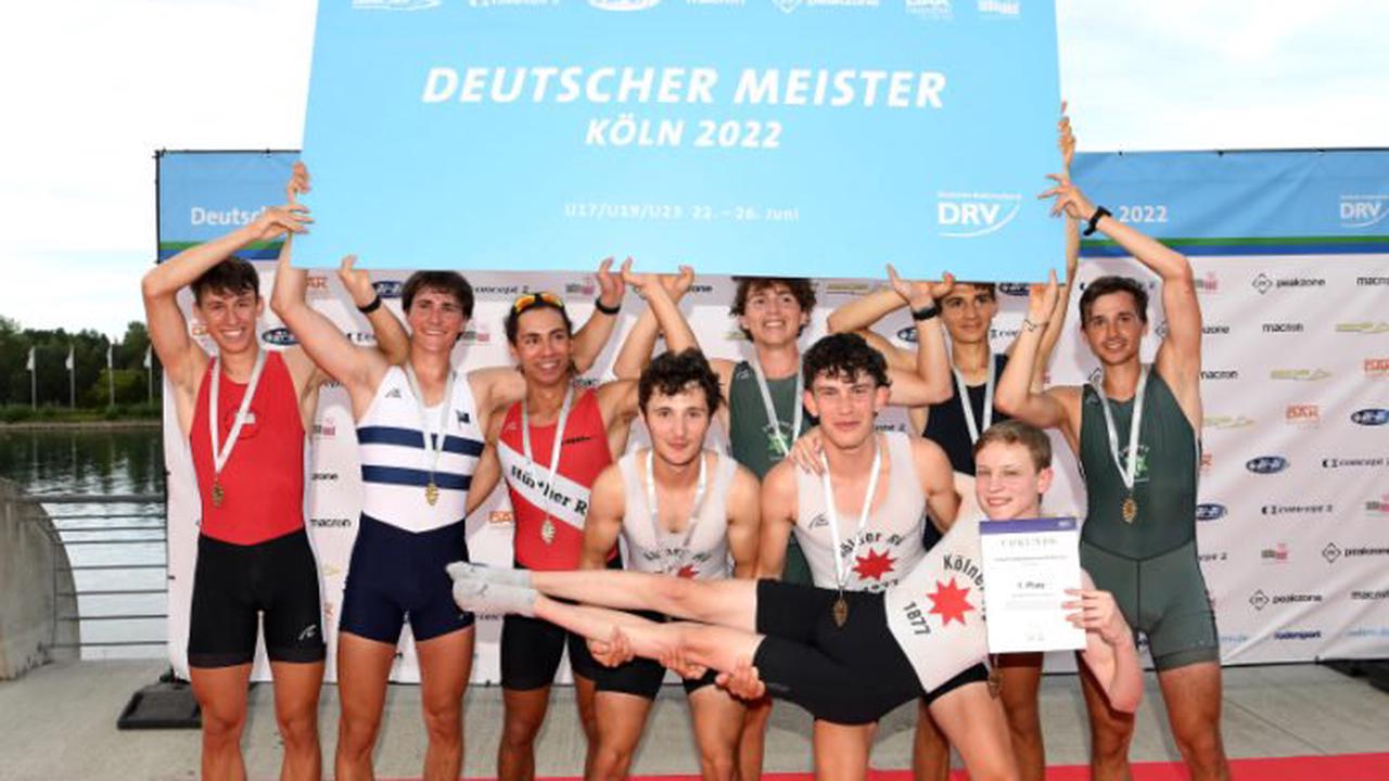 Deutsche Jahrgangsmeisterschaften U23: Gold, Gold, Bronze
