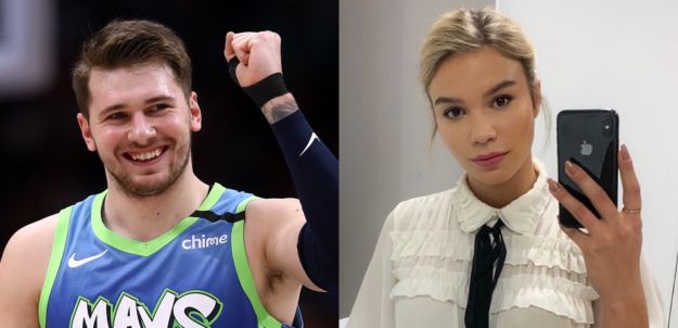Luka Doncic Grabs Bikini Clad Anamaria Goltes Booty As Couple Gets All Wet Opera News