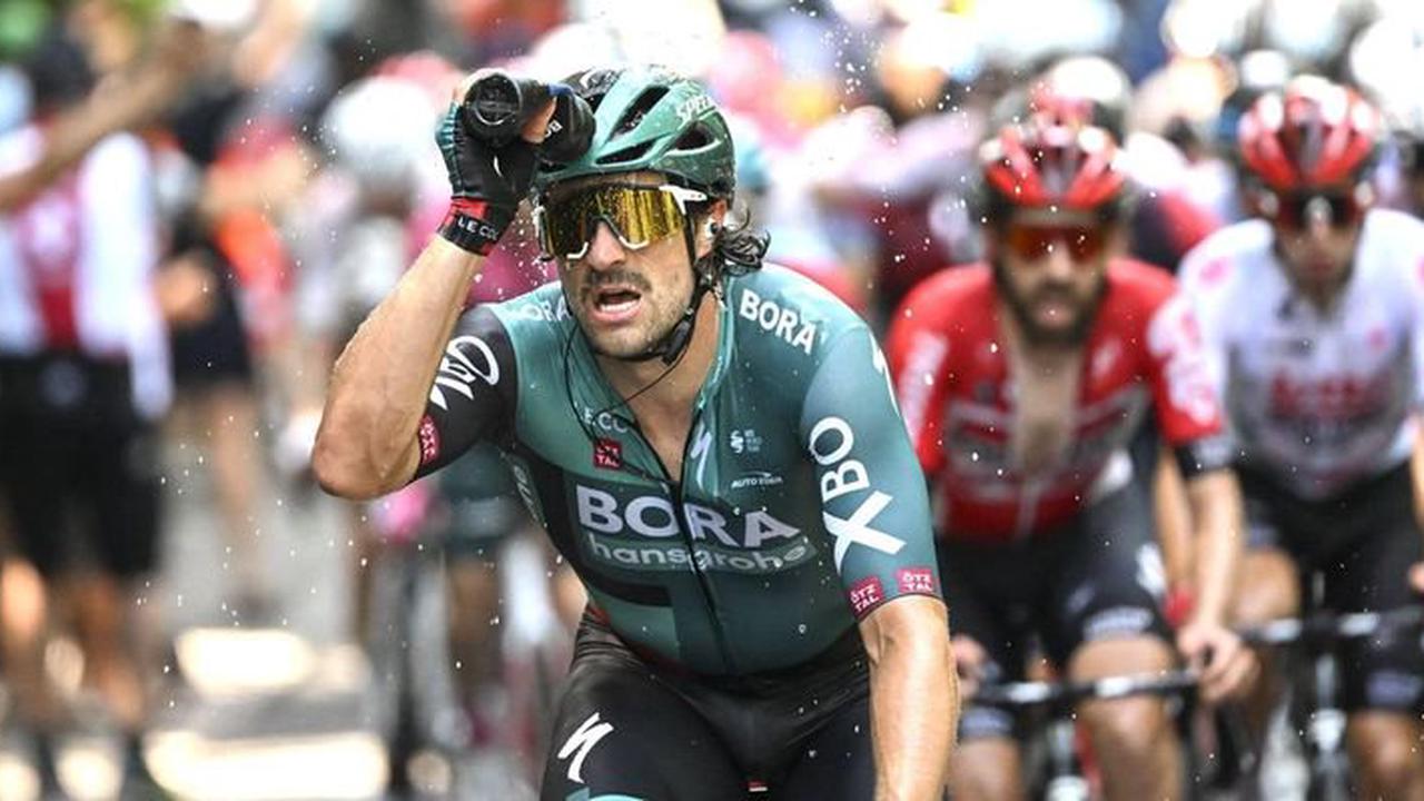 Marco Haller ist bei der Tour de France der Bodyguard