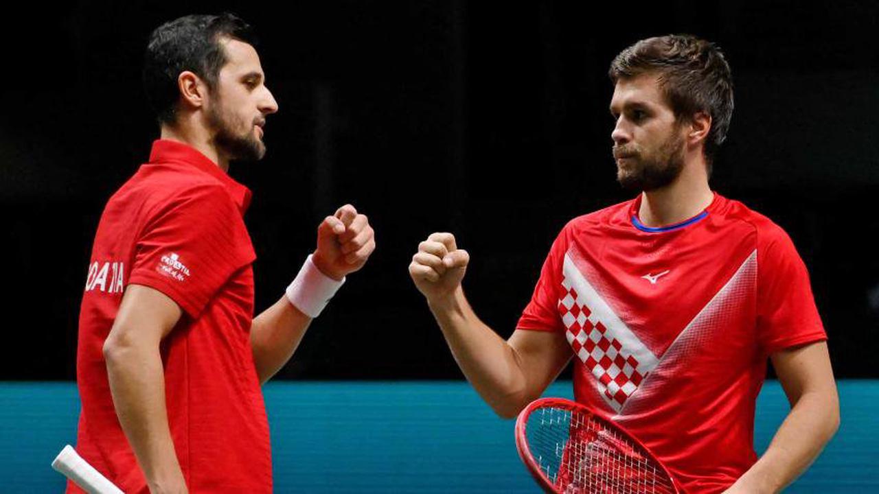Davis Cup Finals: Nikola Mektic und Mate Pavic holen den letzten Punkt für Kroatien