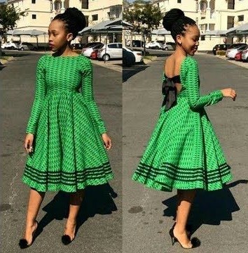 maternity shweshwe dresses