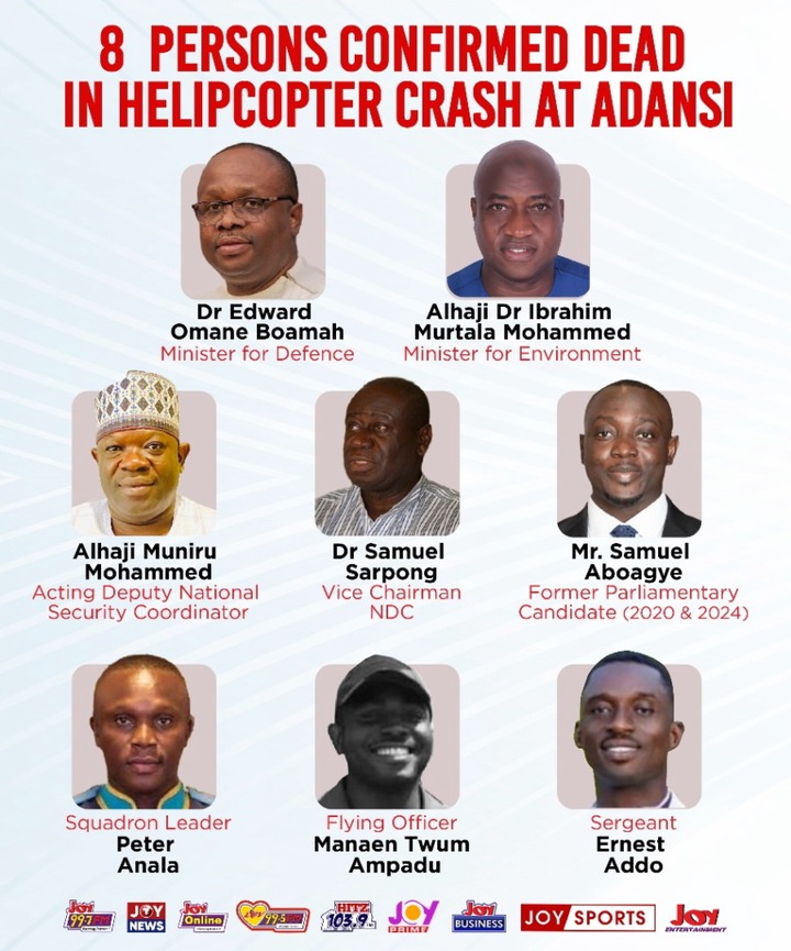 These gallant men each served Ghana with distinction - Mahama eulogises ...