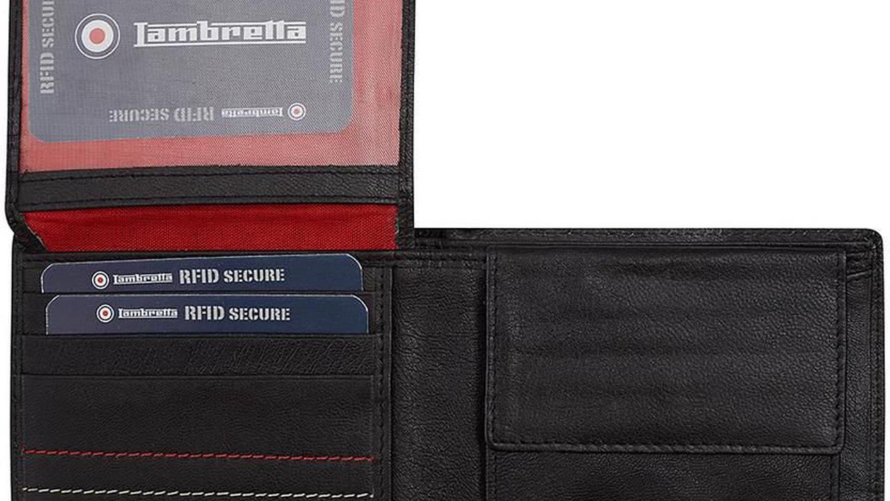Lambretta Herren Lederbrieftasche mit RFID Blocking in 6 Designs für je 18,90€ (statt 26€)