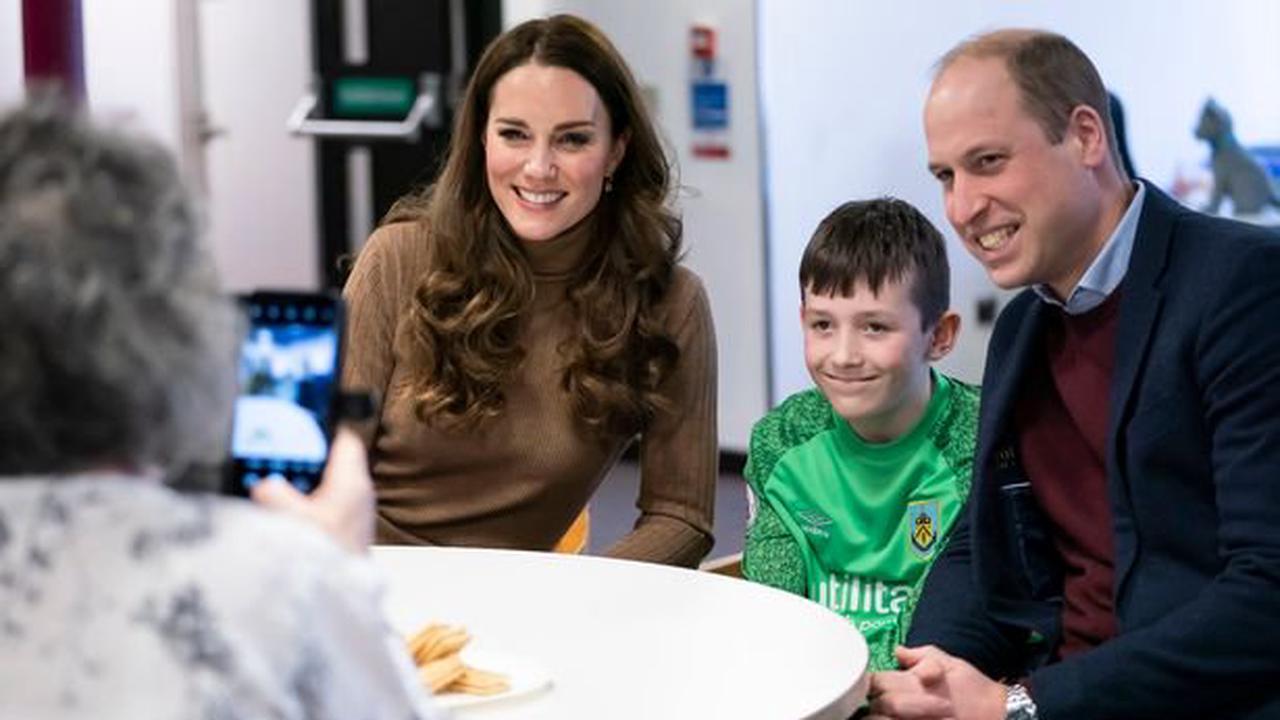 'It gets easier' - Prince William's message to Burnley schoolboy, 11, whose mum died